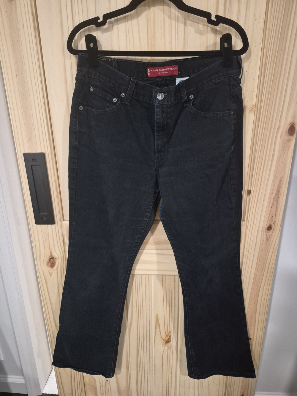 Levi's Women's Boot Cut Jeans in Dark Indigo/Black